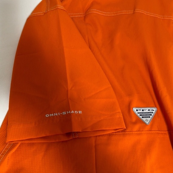 Columbia PFG OMNI SHADE short sleeved button down shirt - Picture 6 of 7